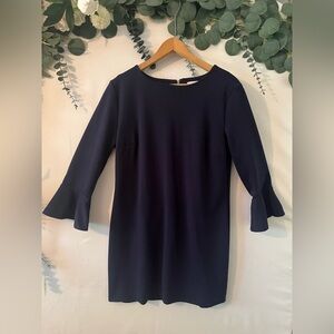 Old Navy Dark Blue Long Sleeve Dress